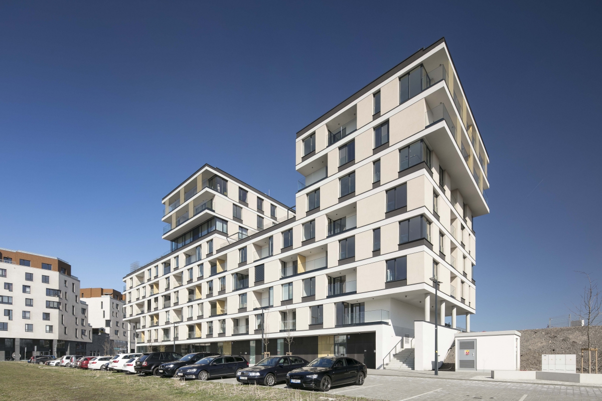 Residential area Nová Karolina II - apartment building F