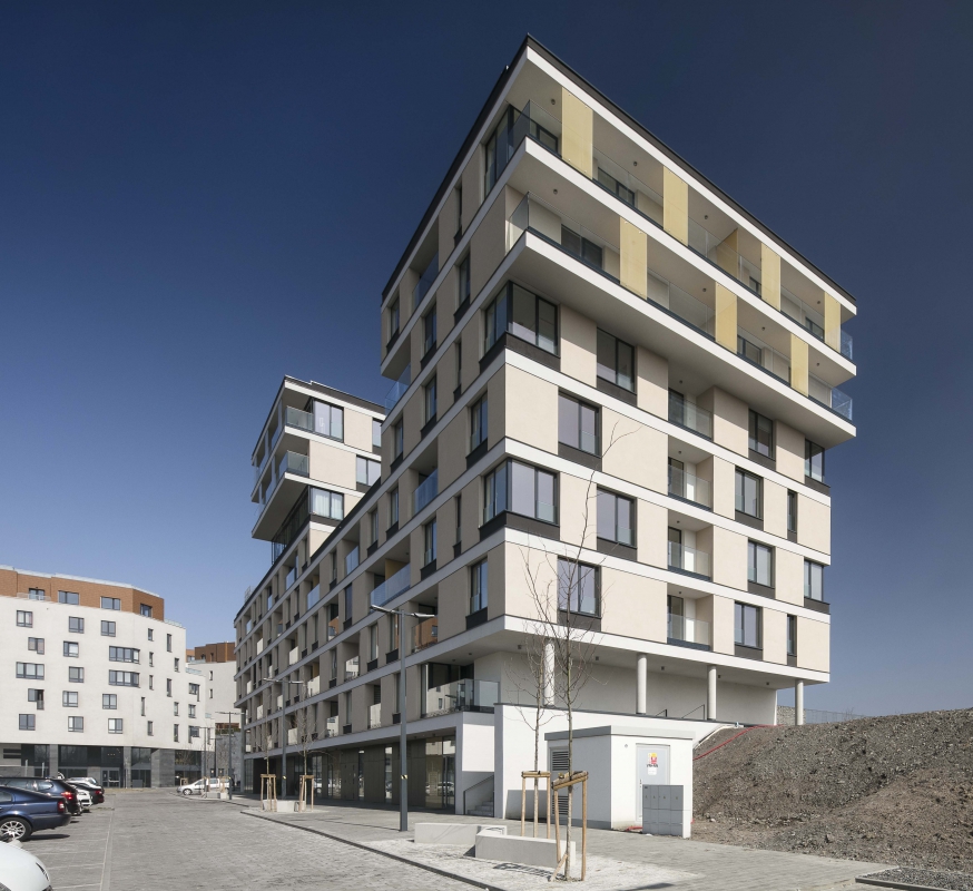 Residential area Nová Karolina II - apartment building F