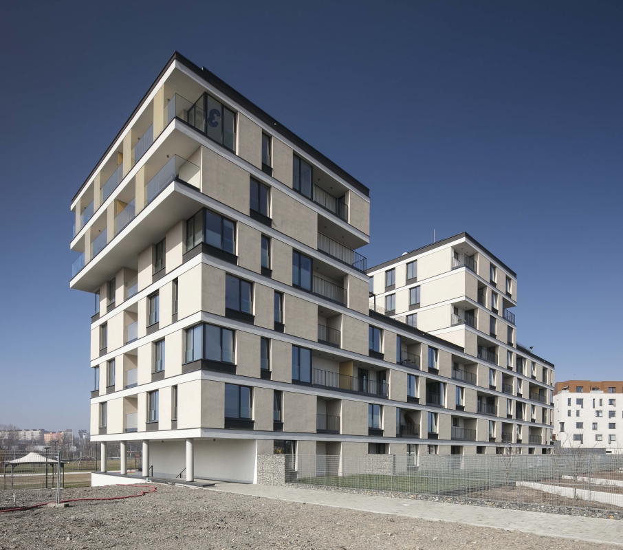 Residential area Nová Karolina II - apartment building F