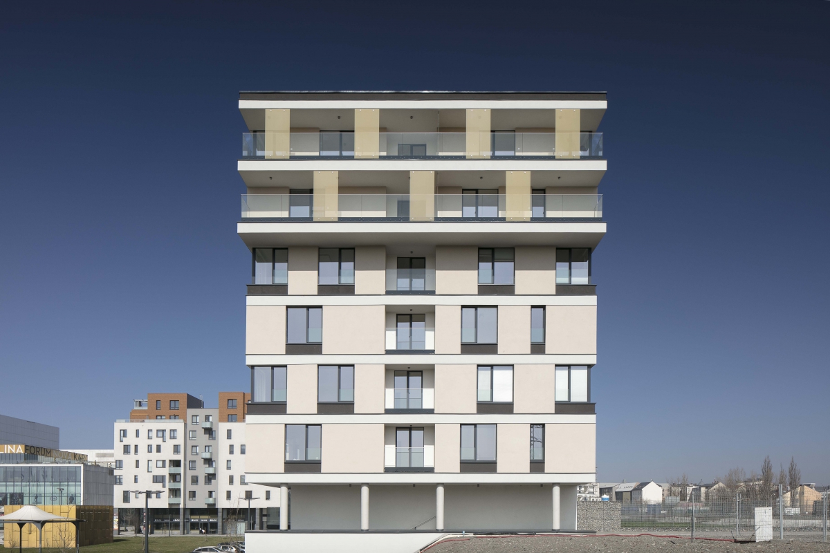 Residential area Nová Karolina II - apartment building F