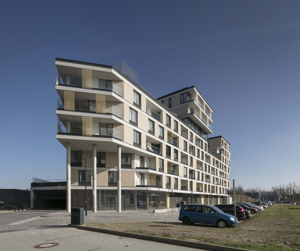 Residential area Nová Karolina II - apartment building F