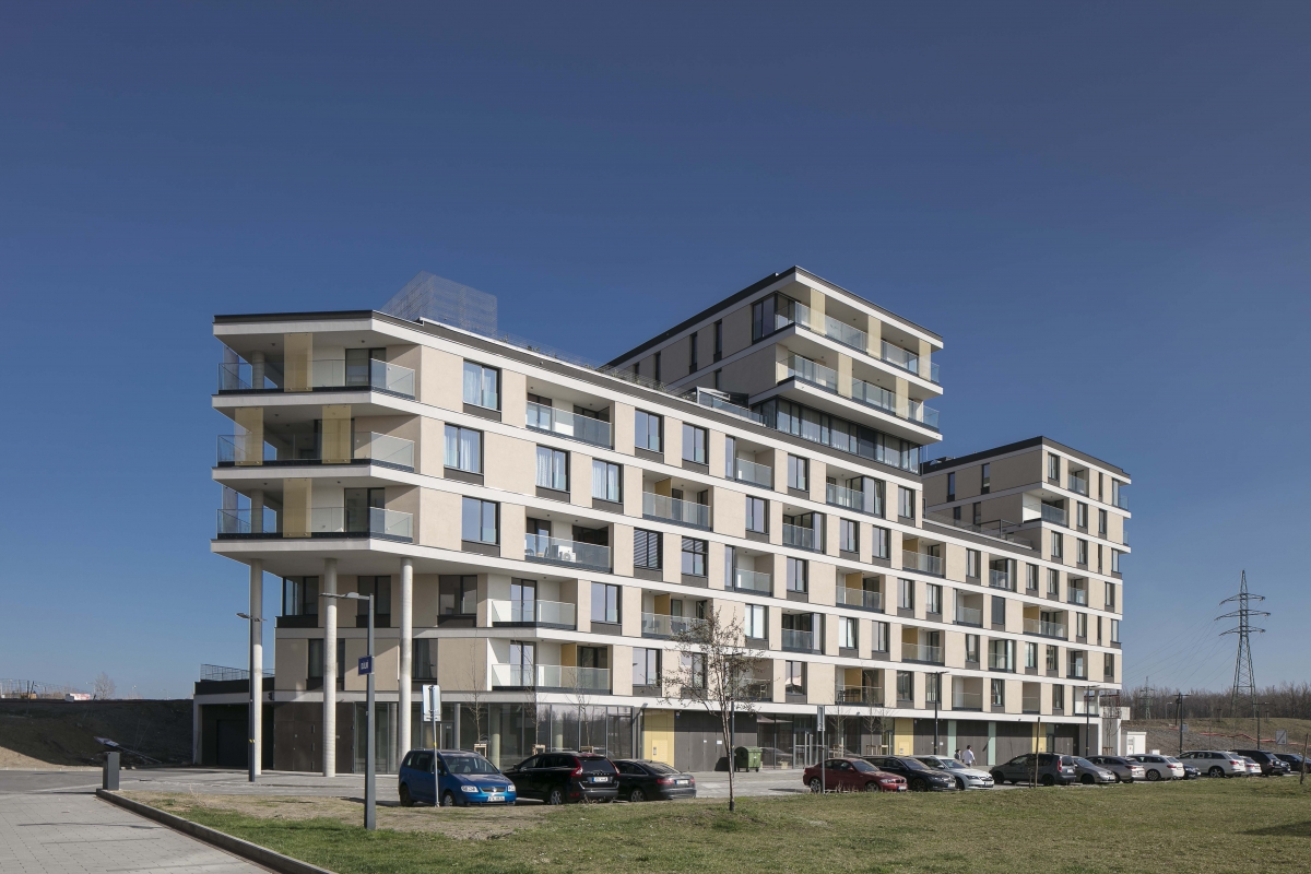 Residential area Nová Karolina II - apartment building F