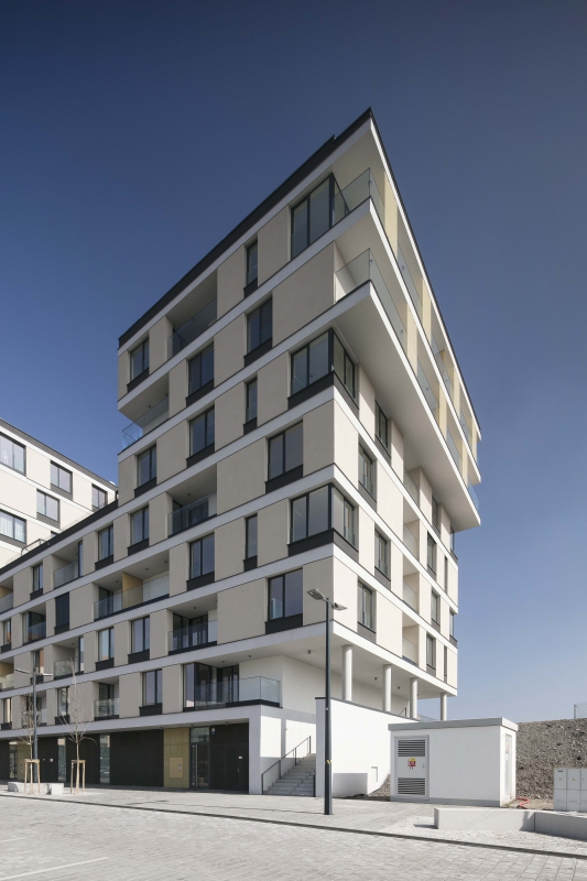 Residential area Nová Karolina II - apartment building F