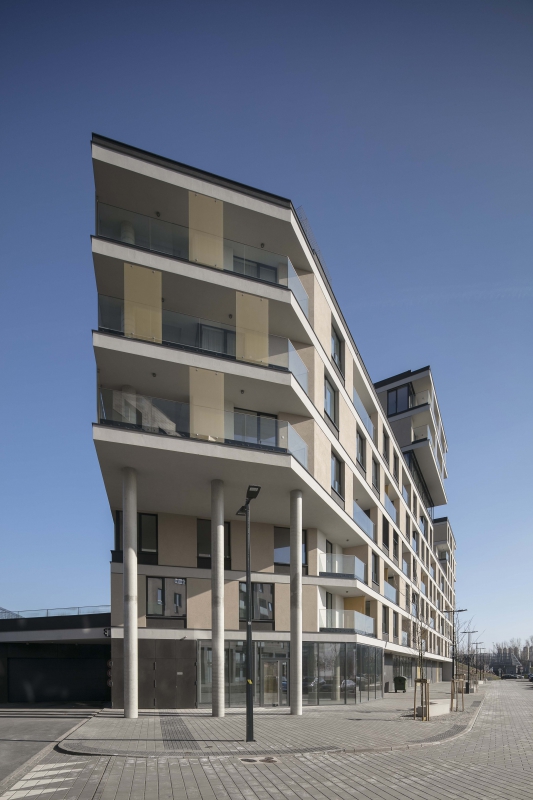 Residential area Nová Karolina II - apartment building F