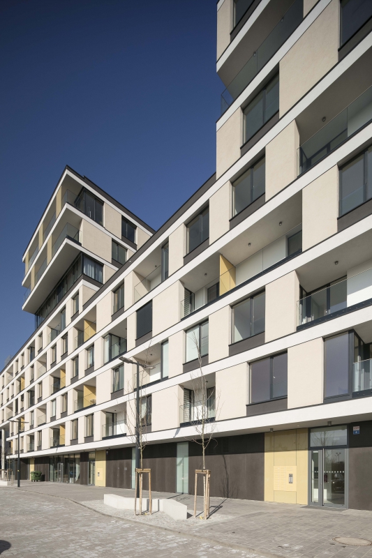 Residential area Nová Karolina II - apartment building F