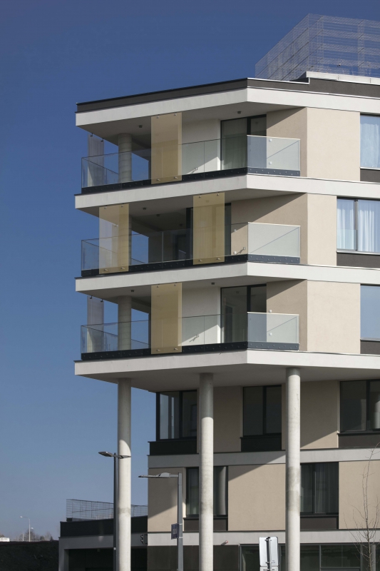 Residential area Nová Karolina II - apartment building F