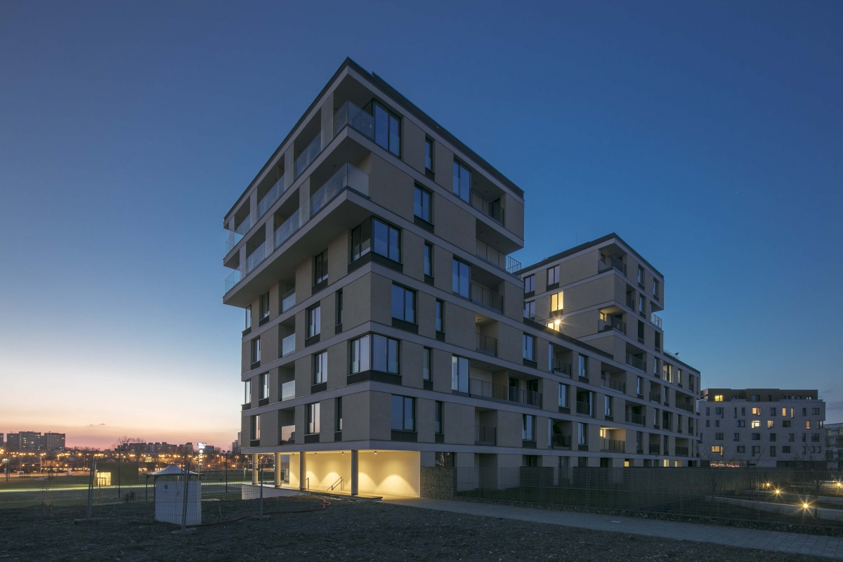 Residential area Nová Karolina II - apartment building F