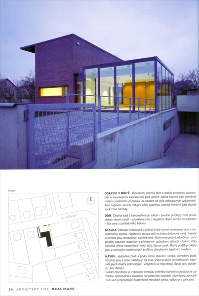 Rodinný dům Měcholupy