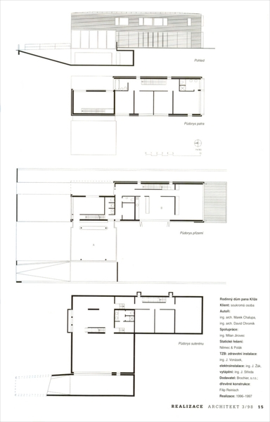 Rodinný dům Měcholupy