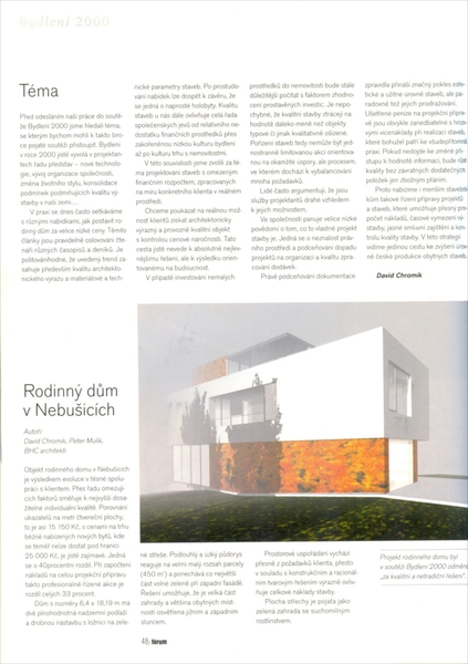 Rodinný dům Nebušice