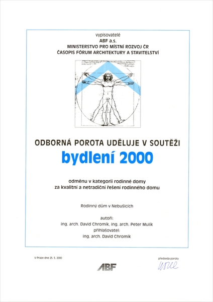 Nebušice family house