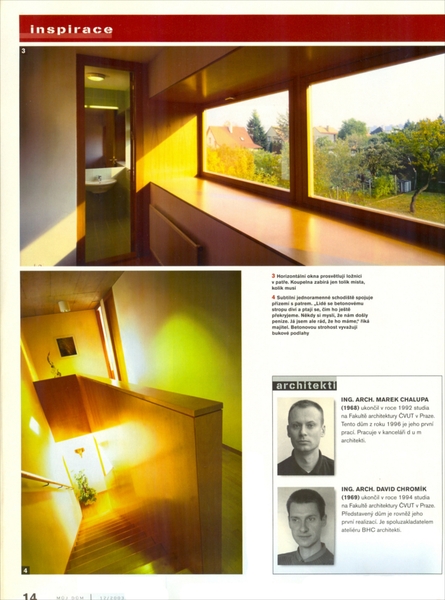 Rodinný dům Měcholupy