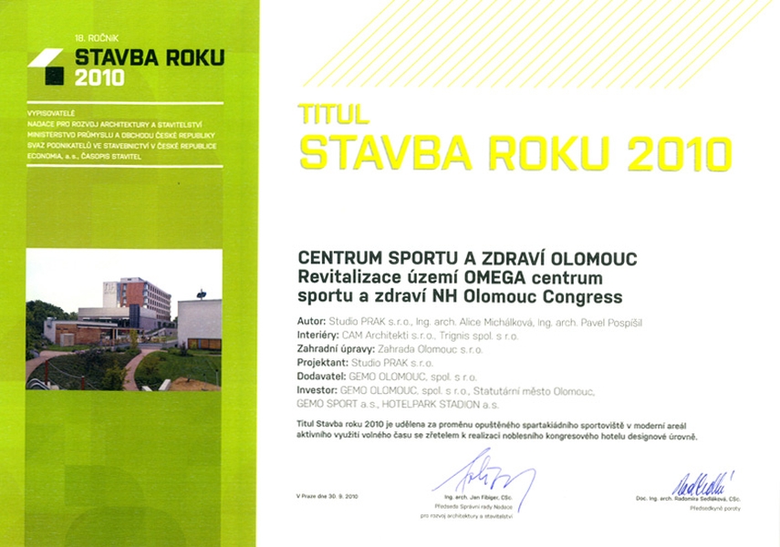 Hotel NH Olomouc Congress