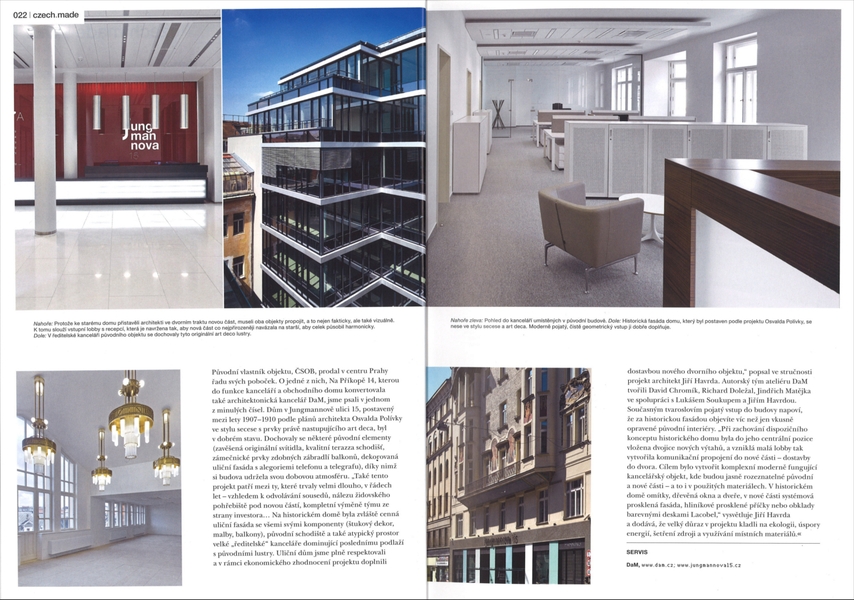 Administrativní budova Jungmannova 15