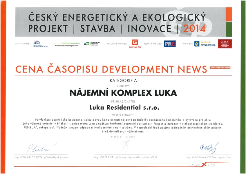 Nájemní komplex Luka - Luka Living