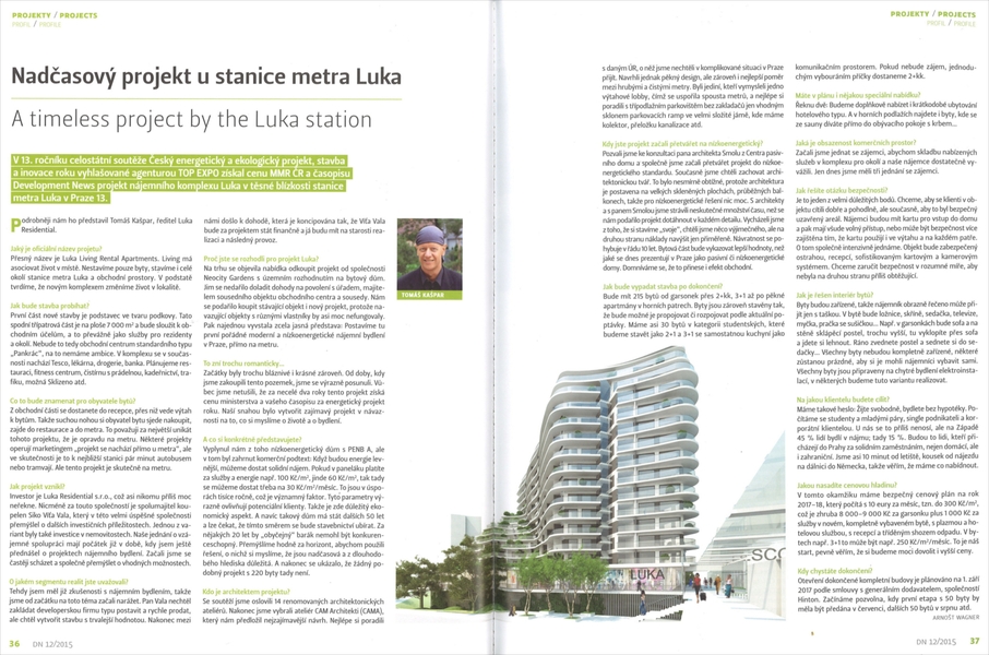 Nájemní komplex Luka - Luka Living